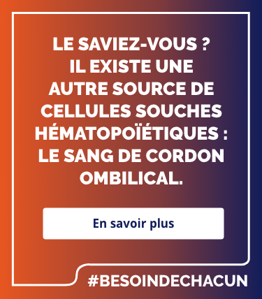 Le saviez-vous ? Il existe une autre source de cellules souches hématopoiétiques